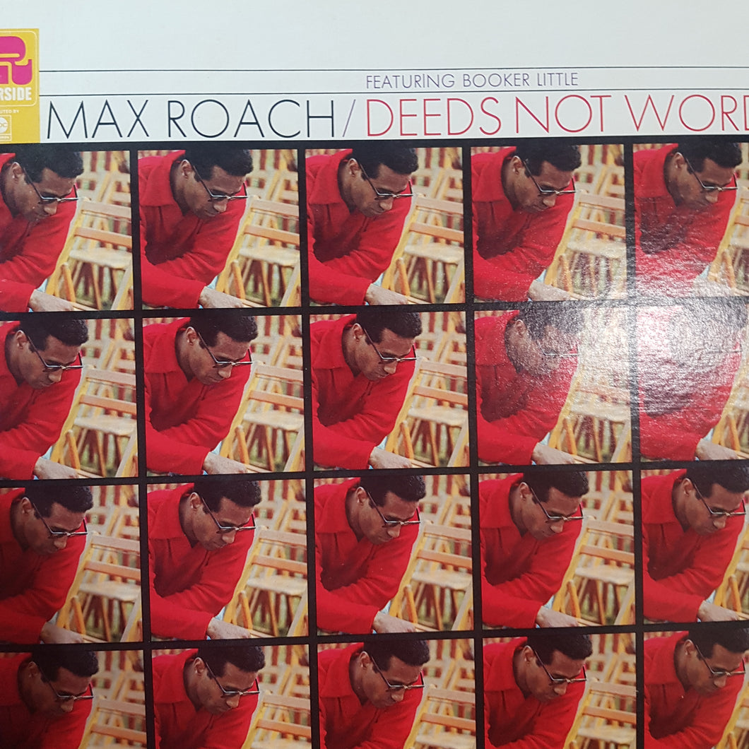MAX ROACH QUARTET - DEEDS NOT WORDS (USED VINYL 1968 US M-/EX+)