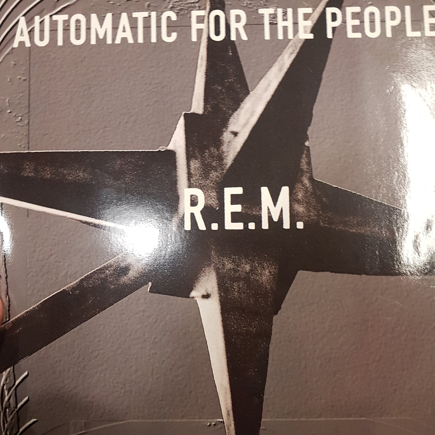 R.E.M. - AUTOMATIC FOR THE PEOPLE (USED VINYL 1992 UK/EURO M-/M-)