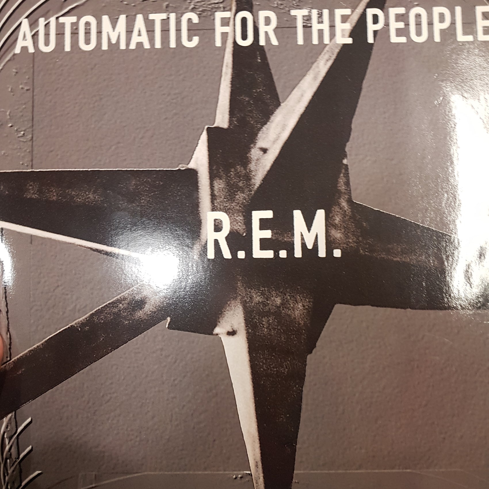 R.E.M. - AUTOMATIC FOR THE PEOPLE (USED VINYL 1992 UK/EURO M-/M-)