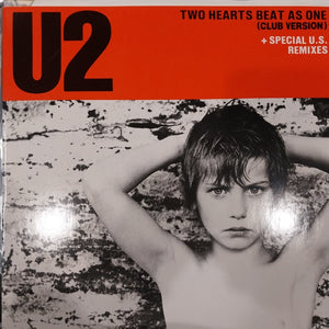 U2 - TWO HEARTS BEAT AS ONE (CLUB VERSION) (USED VINYL 1983 U.K. 12" M- M-)