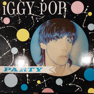 IGGY POP - PARTY (USED VINYL 1981 GERMAN EX+ EX+)