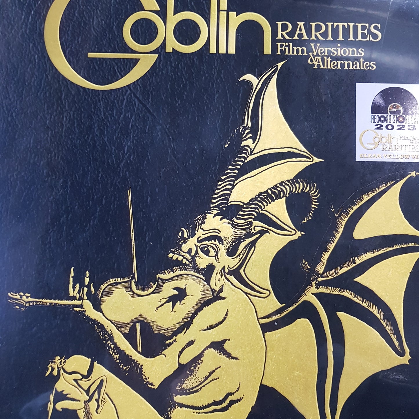 GOBLIN- RARITIES: FILM VERSIONS AND ALTERNATIVES (YELLOW COLOURED) RSD 2023 VINYL