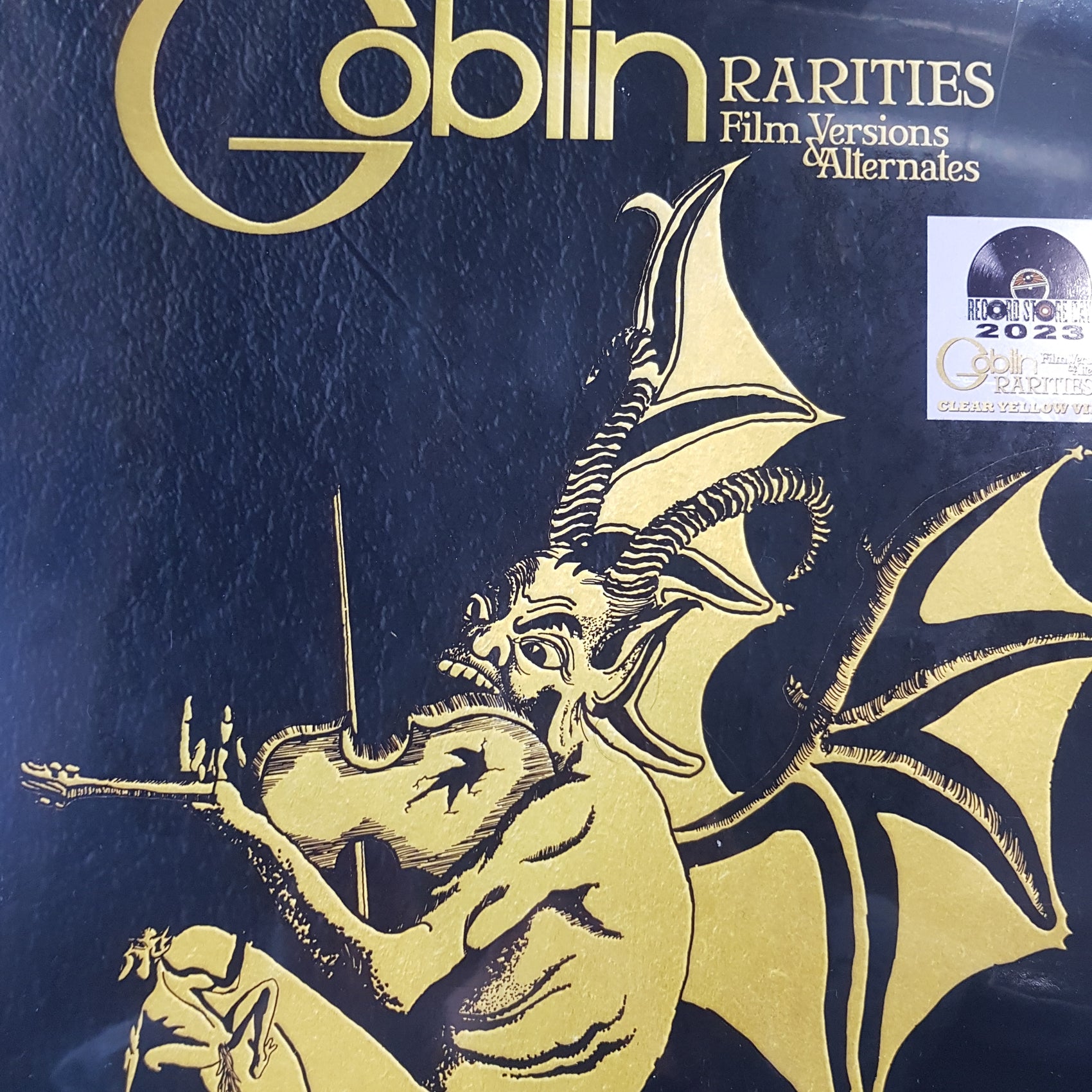 GOBLIN- RARITIES: FILM VERSIONS AND ALTERNATIVES (YELLOW COLOURED) RSD 2023 VINYL