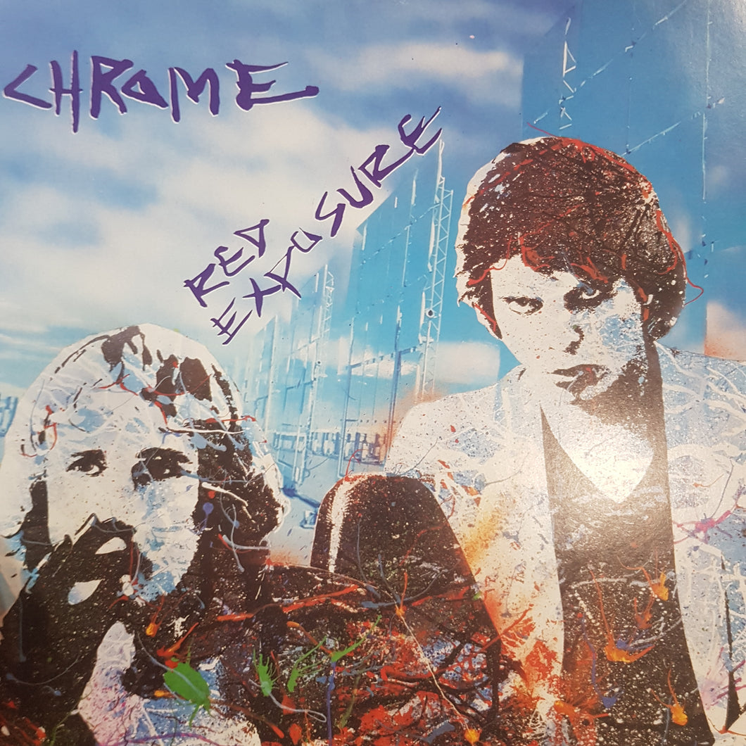 CHROME - RED EXPOSURE (USED VINYL 1980 JAPANESE M-/EX+)
