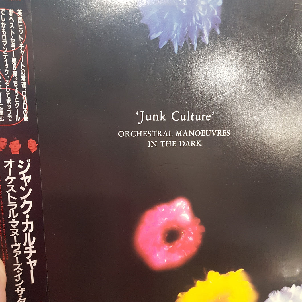 JUNK CULTURE - ORCHESTRAL MANOEUVRES IN THE DARK (USED VINYL 1984 JAPANESE M-/EX+)