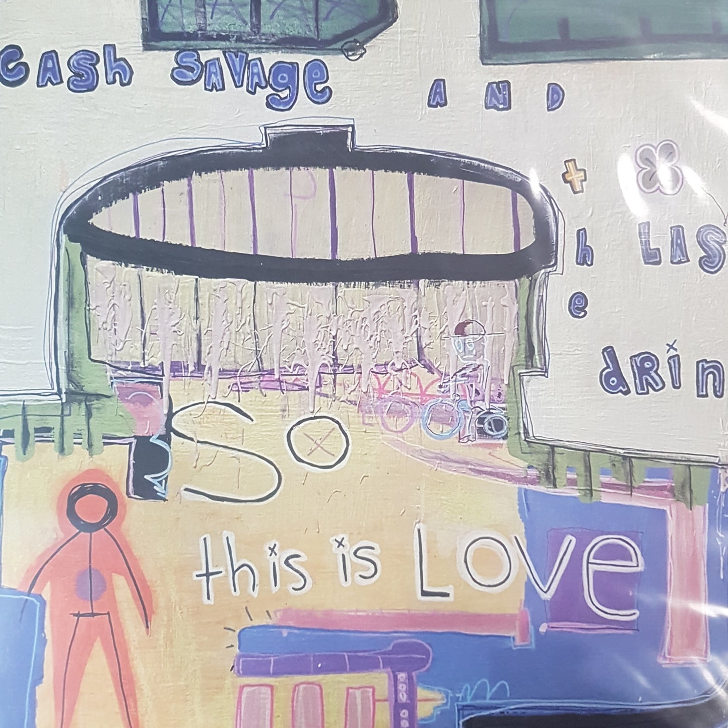 CASH SAVAGE AND THE LAST DRINKS - THIS IS LOVE (PINK COLOURED) VINYL
