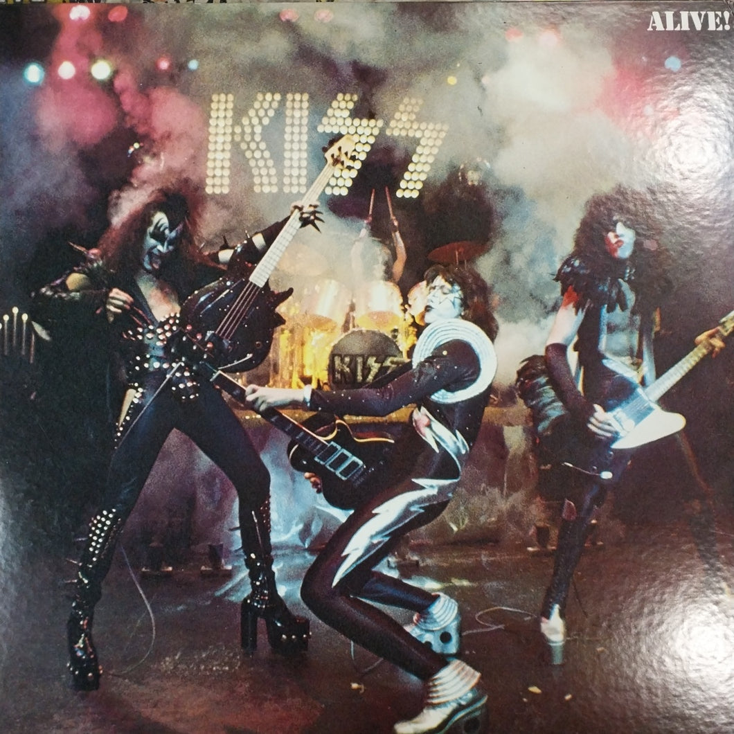 KISS - ALIVE! (USED VINYL 1977 JAPAN 2LP M- M-)