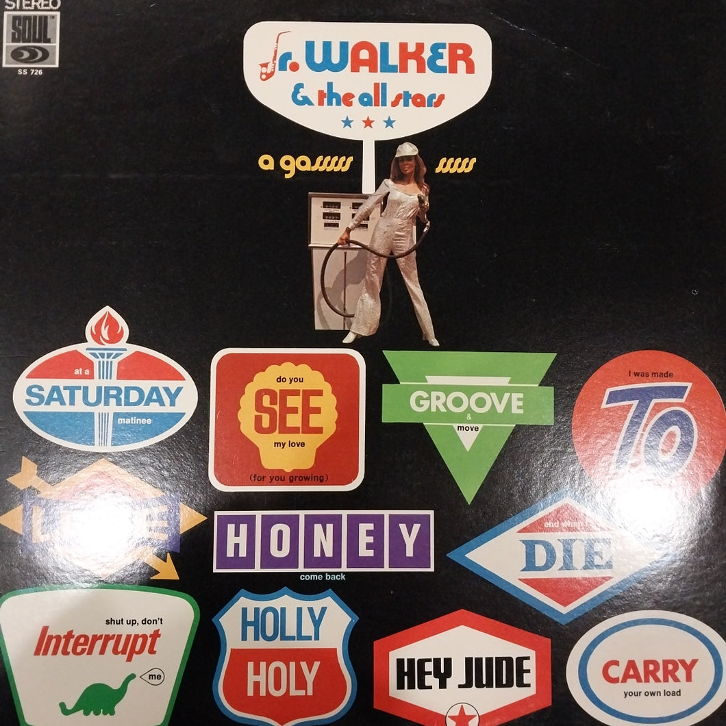 JR. WALKER AND THE ALL STARS - A GASSSSS (USED VINYL 1970 U.S. EX+ EX)