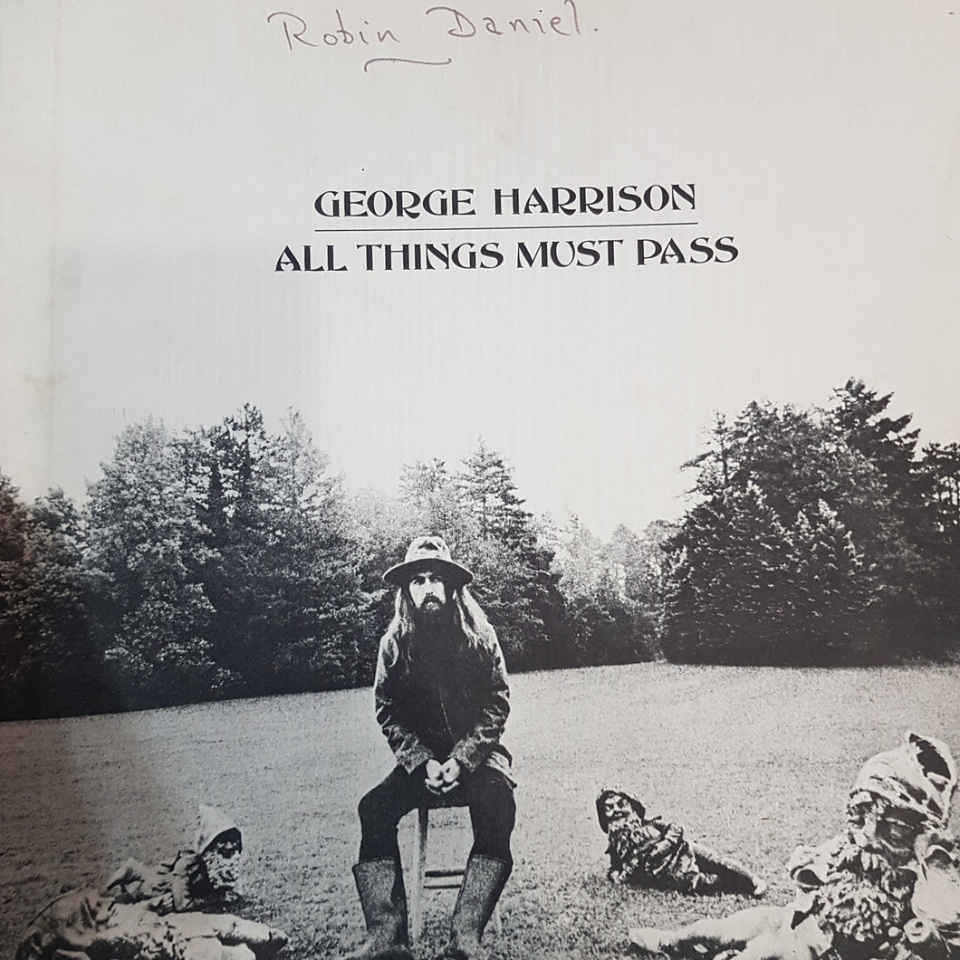 GEORGE HARRISON - ALL THINGS MUST PASS (USED VINYL 1970 NZ EX+/EX-)