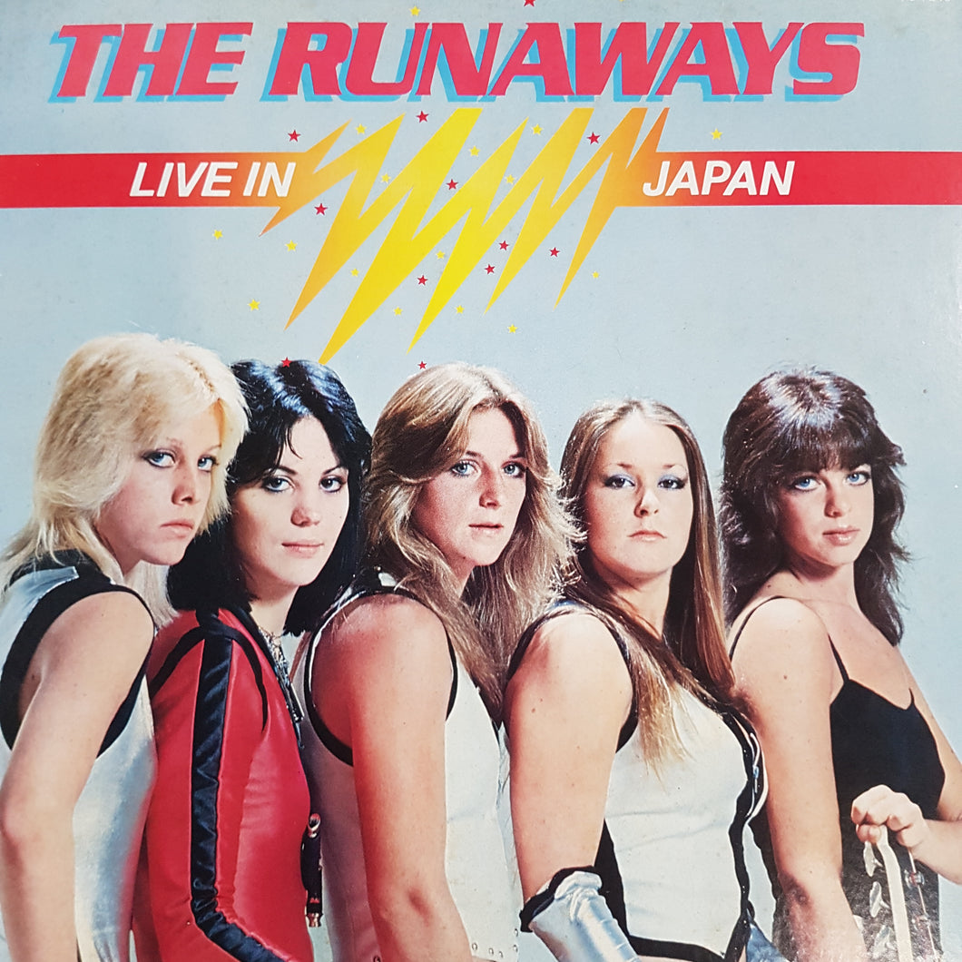 RUNAWAYS - LIVE IN JAPAN (USED VINYL 1977 JAPANESE M-/EX)