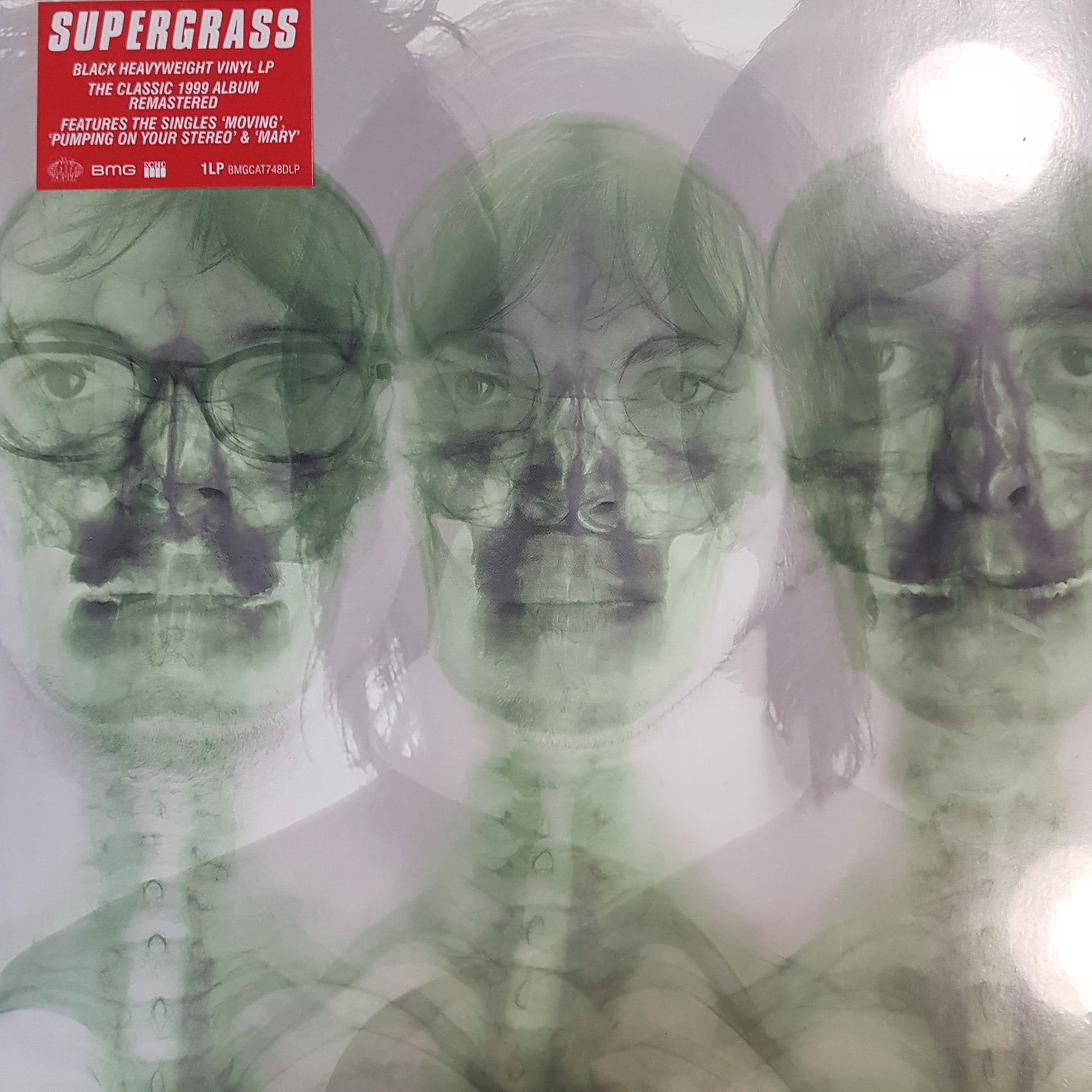 SUPERGRASS - SELF TITLED (ORANGE COLOURED) VINYL