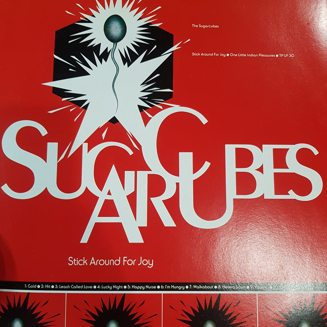 SUGARCUBES - STICK AROUND FOR JOY (USED VINYL 1992 UK M-/M-)