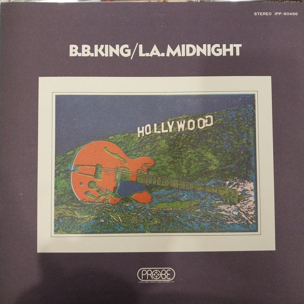 B.B. KING - L.A. MIDNIGHT (USED VINYL 1971 JAPAN M- M-)