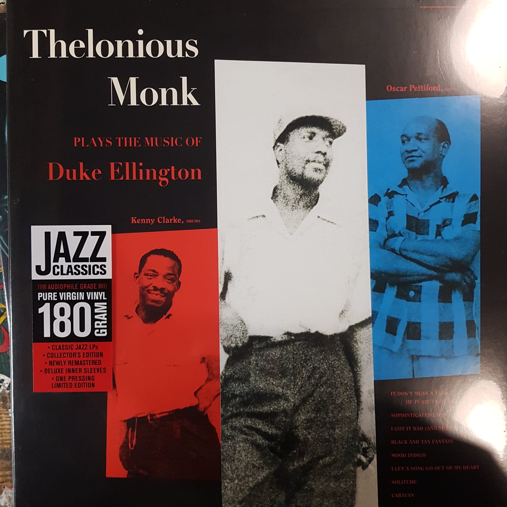 THELIOUS MONK QUARTET AND JOHN COLTRANE - PLAYS THE MUSIC OF DUKE ELLINGTON VINYL