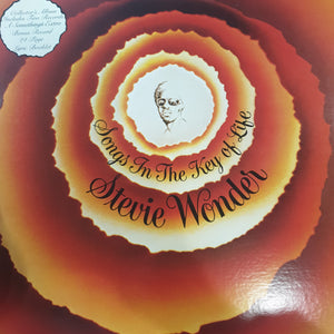 STEVIE WONDER - SONGS IN THE KEY OF LIFE (2LP + 7") (USED VINYL 1976 JAPANESE EX+/M-/EX)