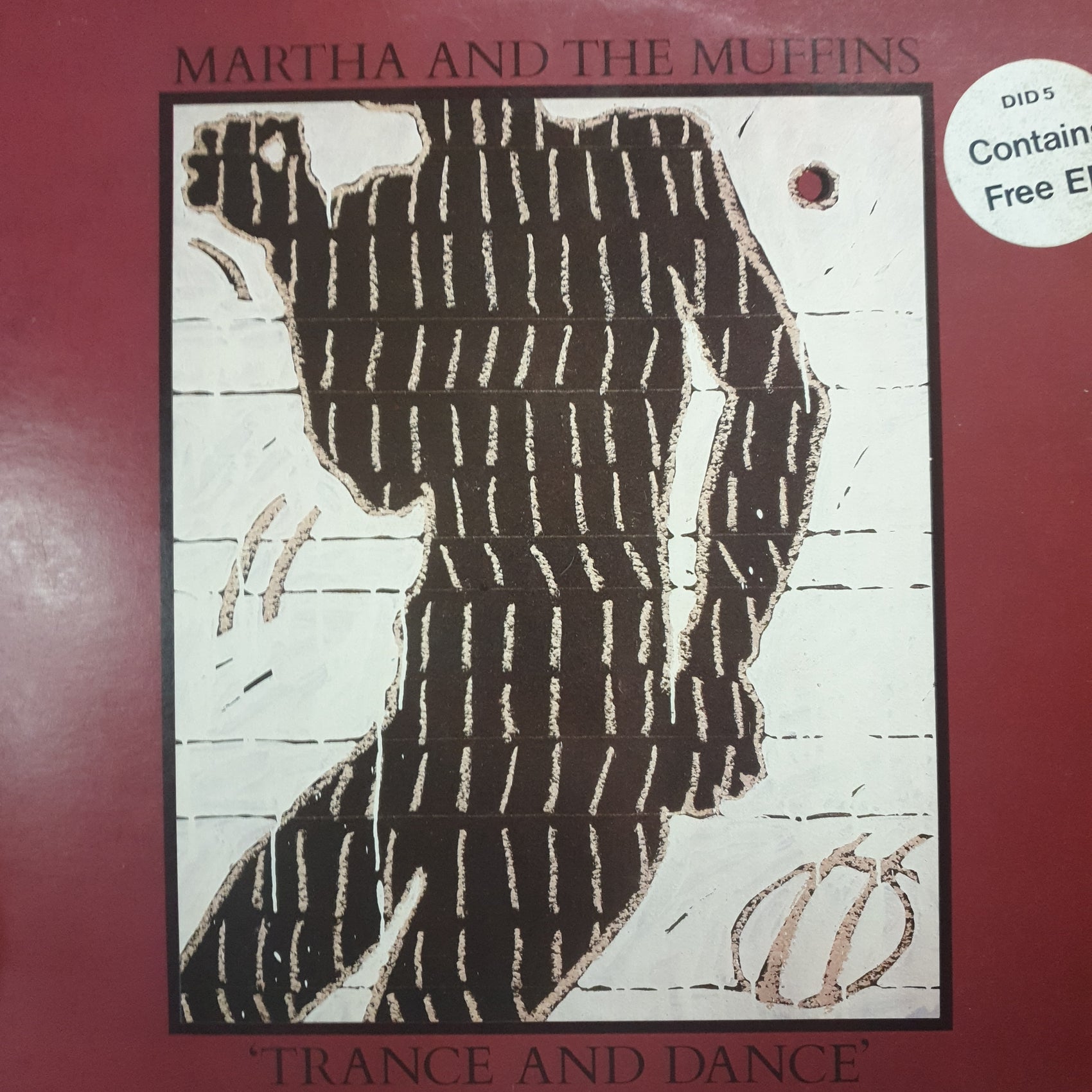 MARTGA AND THE MUFFINS - TRANCE AND DANCE (LP+7") (USED VINYL 1980 UK M-/EX+)