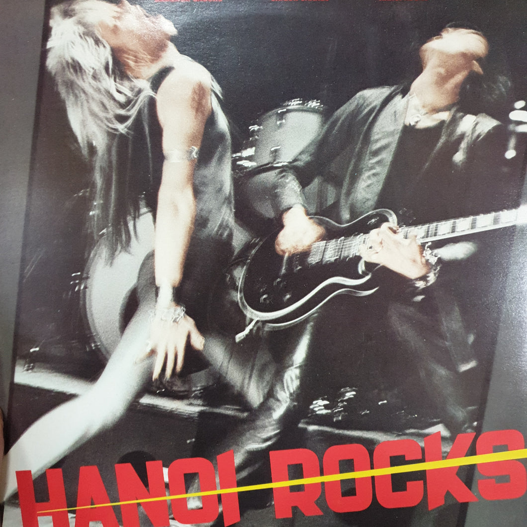 HANOI ROCKS - BANKOK SHOCKS (USED VINYL 1983 UK M- EX+)