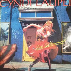 CYNDI LAUPER - SHES SO UNUSUAL (USED VINYL 1983 JAPANESE M-/M-)