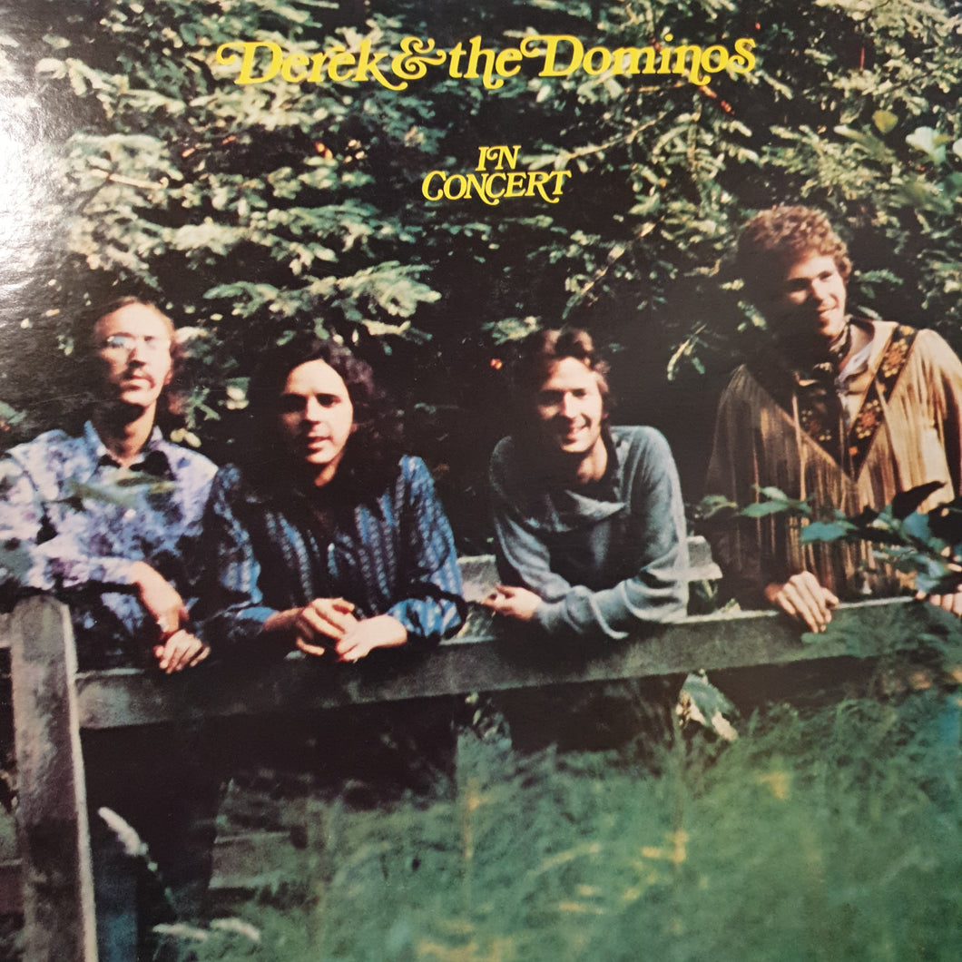 DEREK AND THE DOMINOS - IN CONCERT (USED VINYL 1973 JAPAN M- EX+)