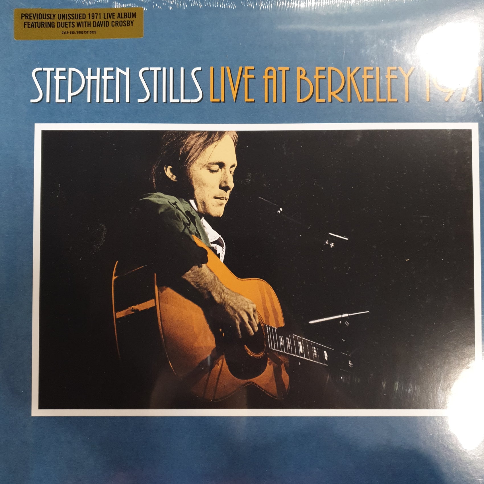 STEPHEN STILLS - LIVE AT BERKELEY 1971 (2LP) VINYL