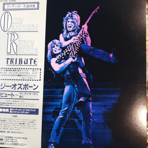 OZZY OSBOURNE AND RANDY RHODES - TRIBUTE (2LP) (USED VINYL 1987 JAPANESE M-/M-)