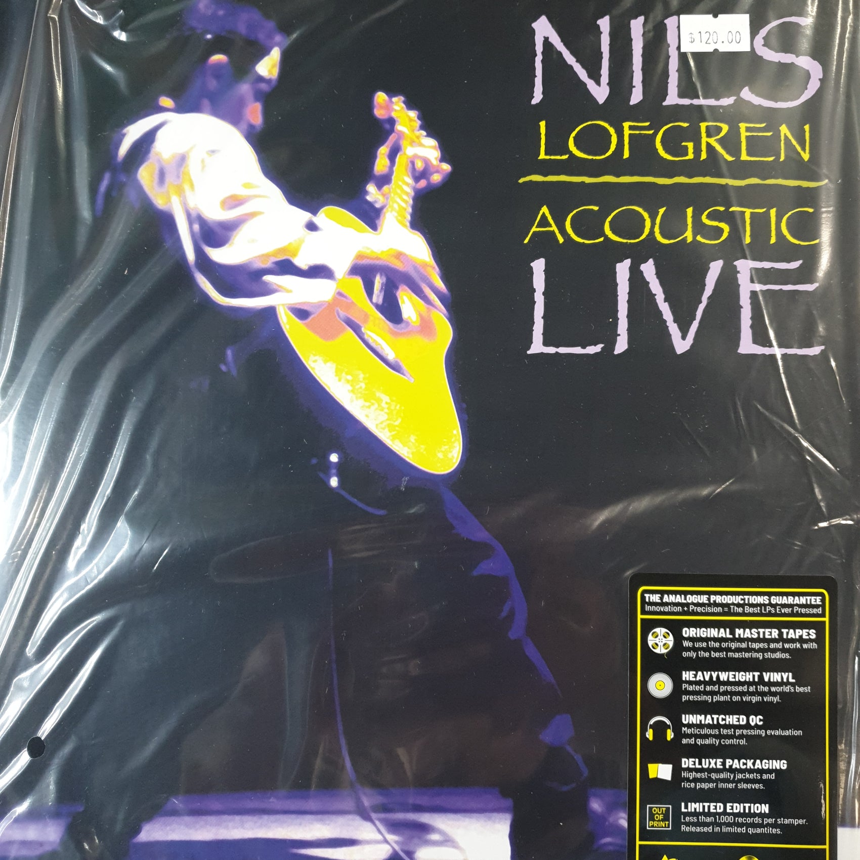 NILS LOFGREN - ACOUSTIC LIVE (ANALOGUE PRODUCTIONS)