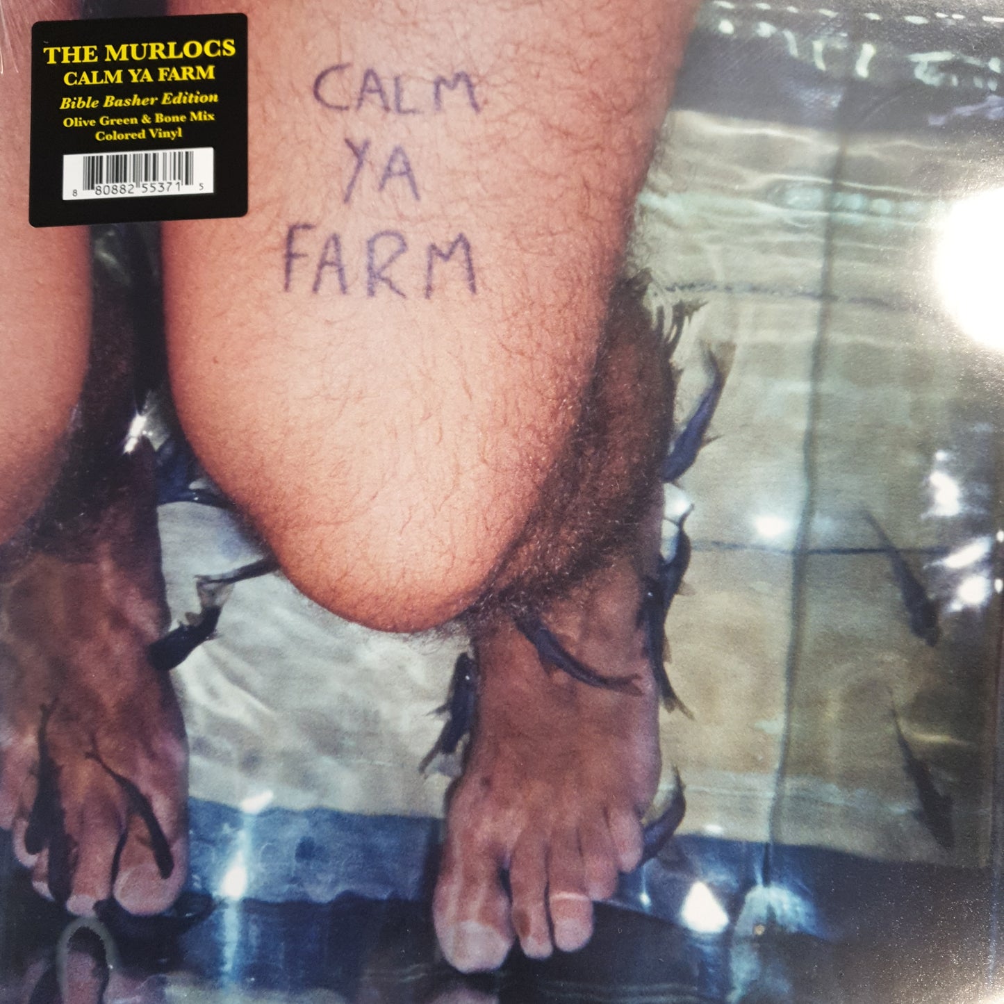 MURLOCS - CALM YA FARM (OLIVE GREEN AND BONE COLOURED) VINYL