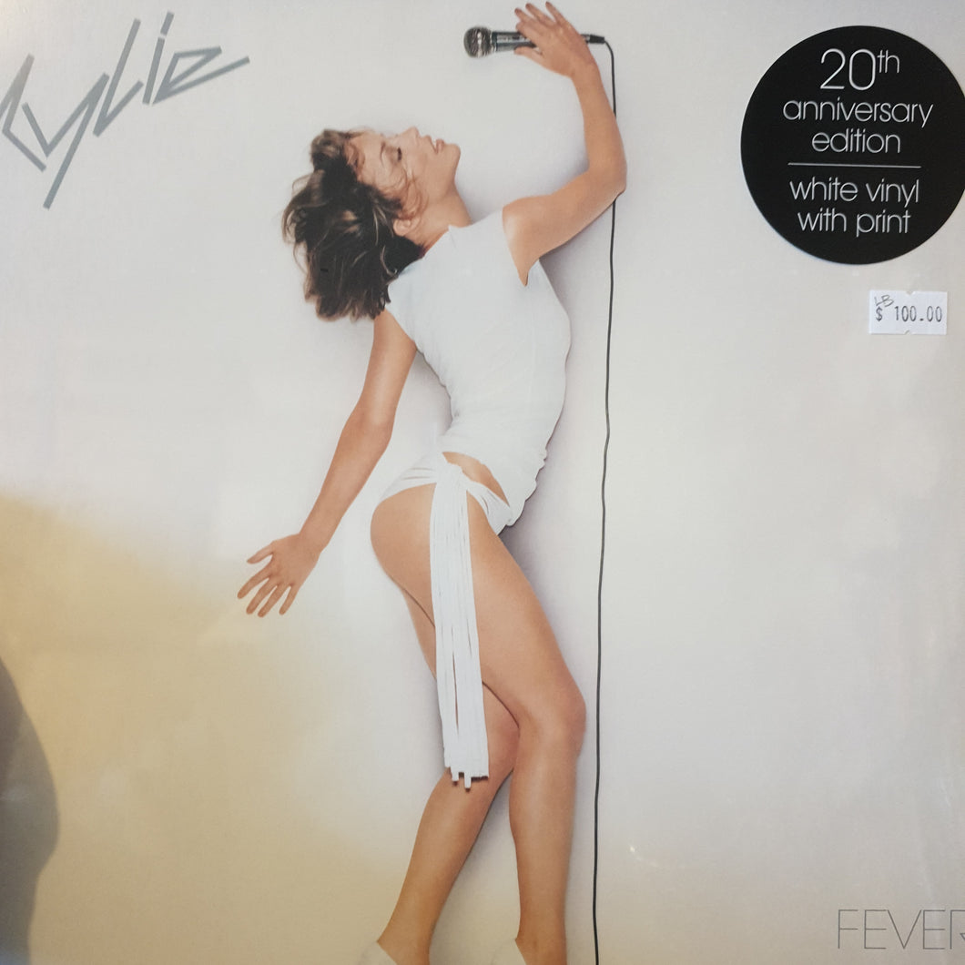 KYLIE MINOGUE - FEVER (WHITE COLOURED) (WITH PRINT) VINYL