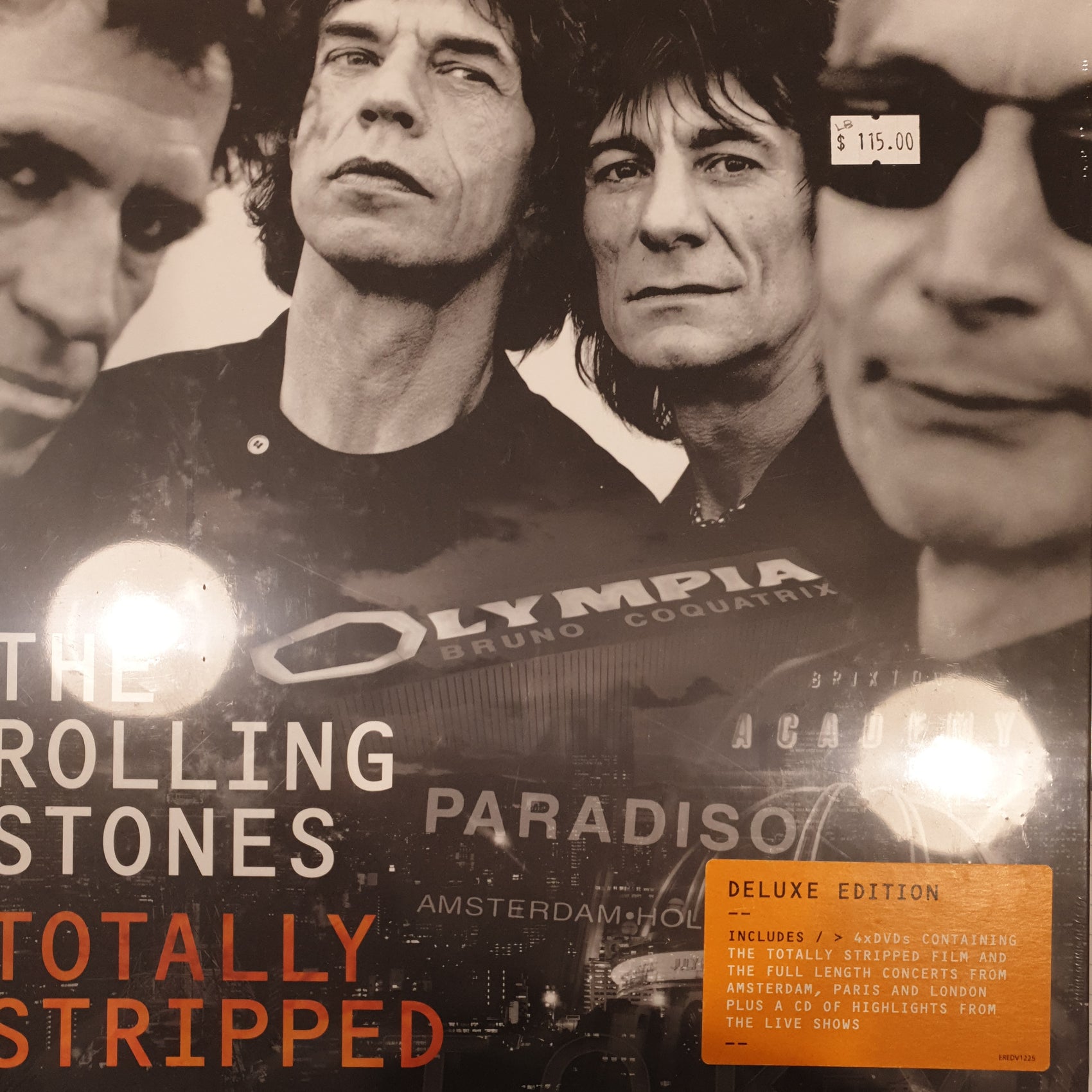 ROLLING STONES - TOTALLY STRIPPED (4xDVDs) BOX SET
