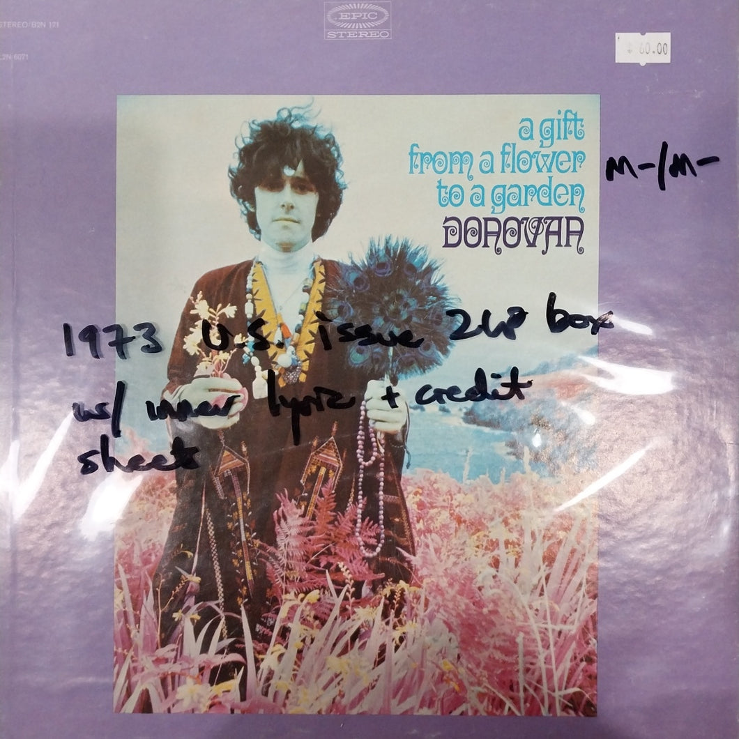 DONOVAN - A GIFT FROM A FLOWER TO A GARDEN (USED VINYL 1973 U.S. 2LP M- M-)