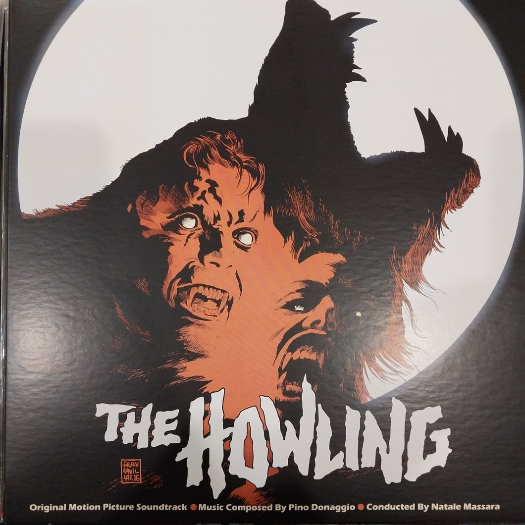 THE HOWLING SOUNDTRACK (USED VINYL 2016 U.S. RED/SILVER LP M- M-)