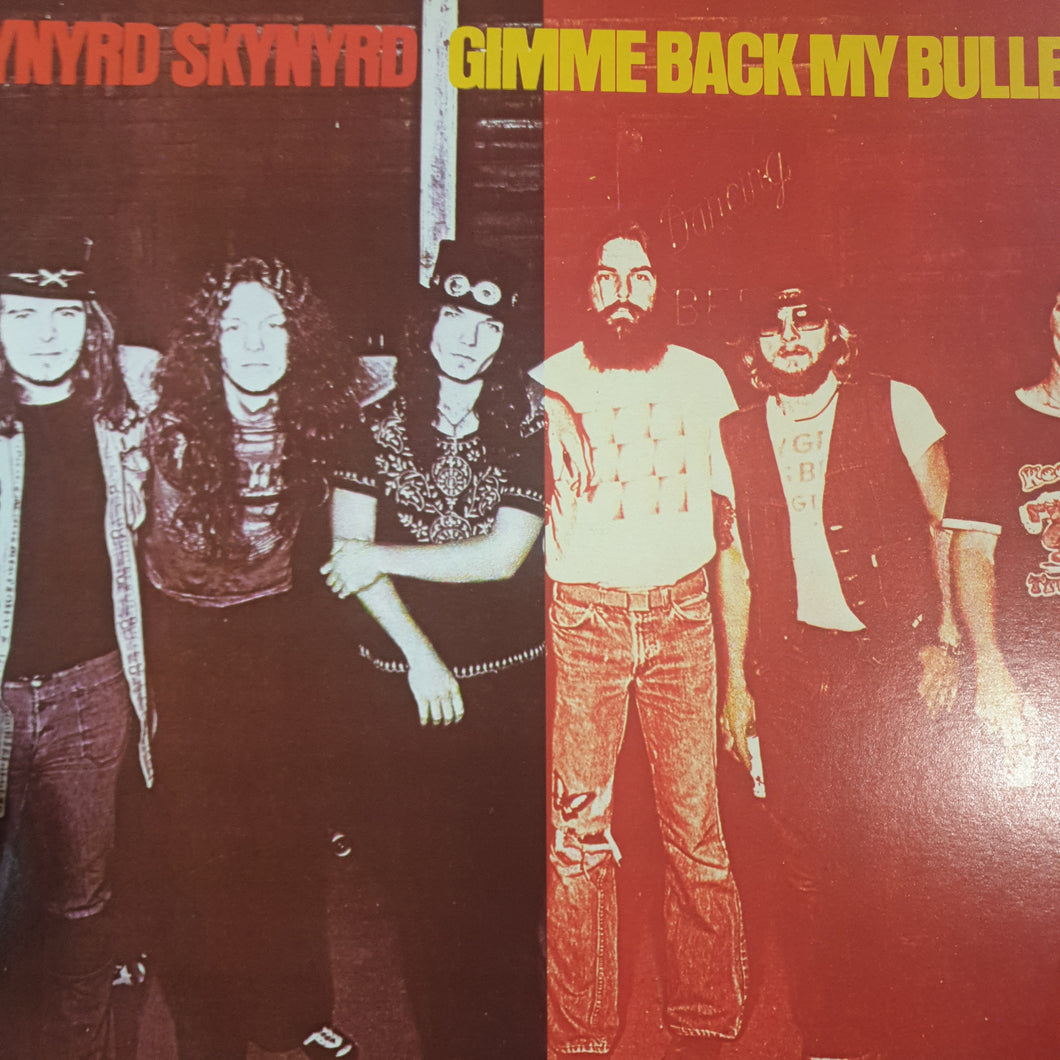 LYNYRD SKYNYRD - GIMME BACK MY BULLETS (USED VINYL 1976 AUS M- EX+)