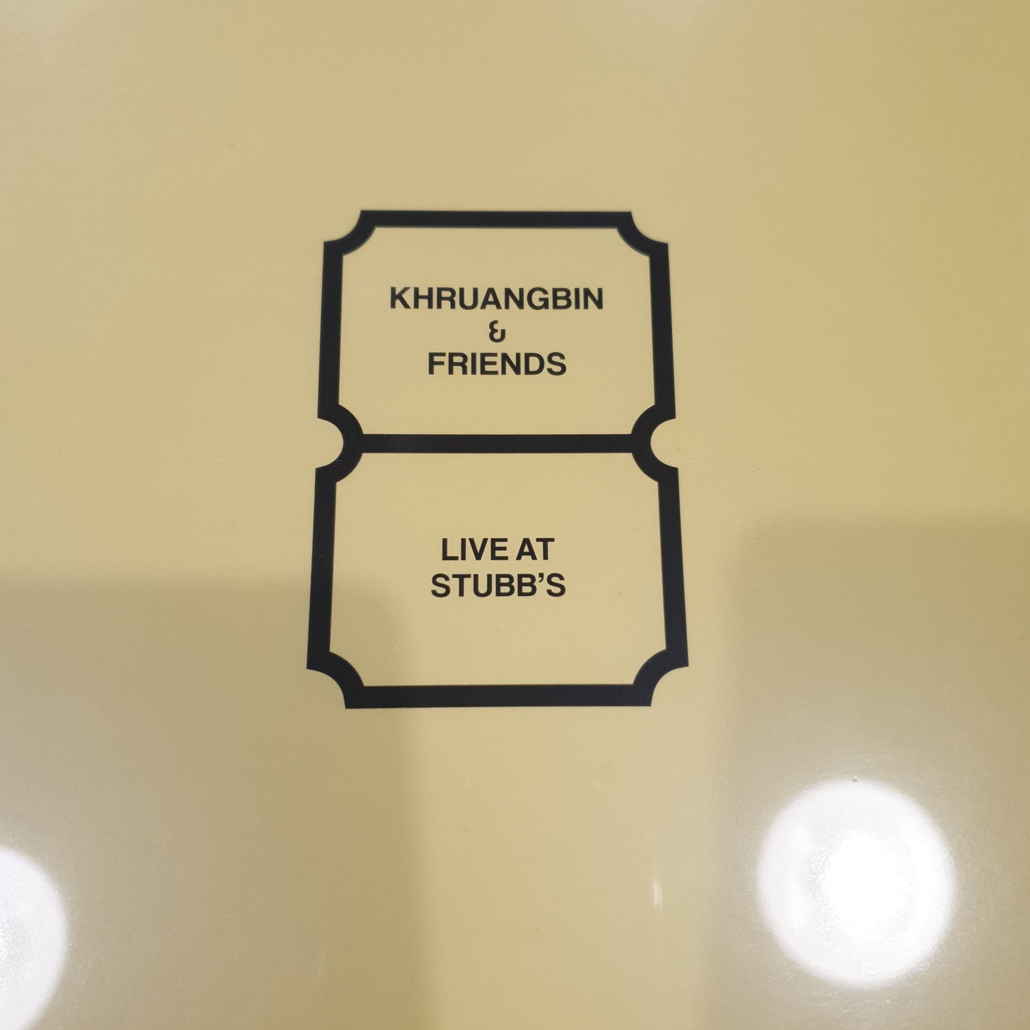 KHRUANGBIN AND FRIENDS - LIVE AT STUBBS  VINYL