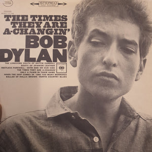 BOB DYLAN - THE TIMES THEY ARE A-CHANGING (MONO) (USED VINYL 2017 EURO EX+/EX+)