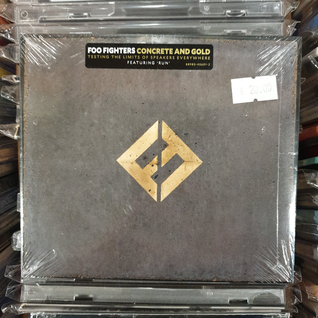 FOO FIGHTERS - CONCRETE AND GOLD CD