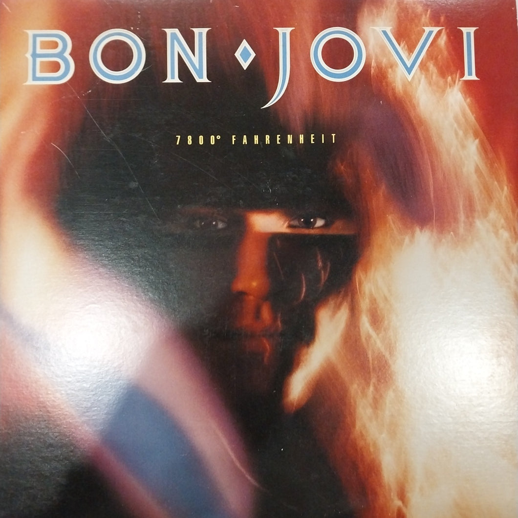 BON JOVI - 7800 FAHRENHEIT (USED VINYL 1985 JAPAN M- EX)
