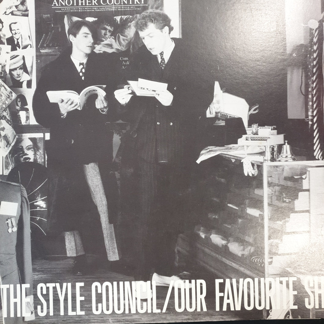 STYLE COUNCIL - OUR FAVOURITE SHIP (USED VINYL 1985 JAPANESE EX/EX)