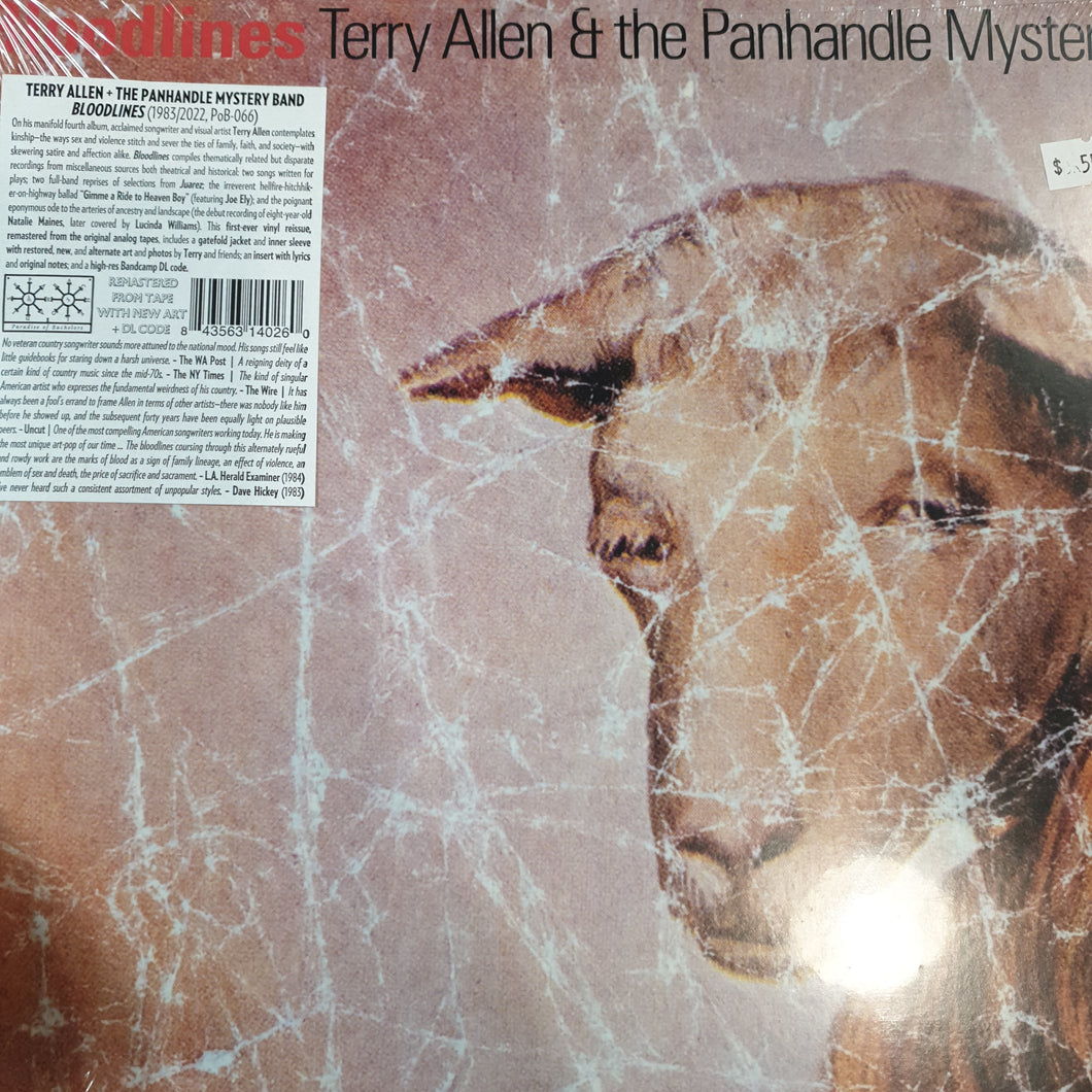 TERRY ALLEN AND THE PANHANDLE MYSTERY BAND- BLOODLINES VINYL