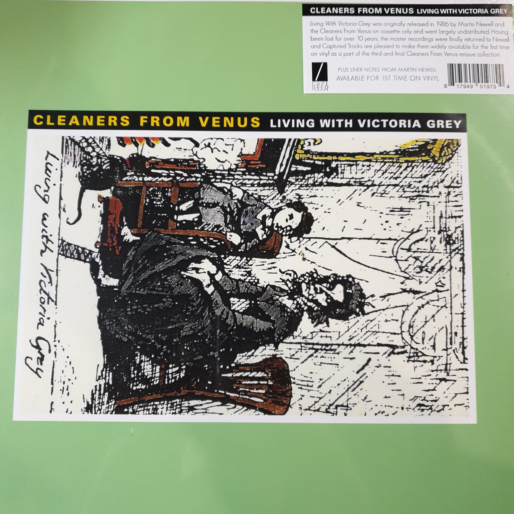 CLEANERS FROM VENUS - LIVING WITH VICTORIA GREY VINYL