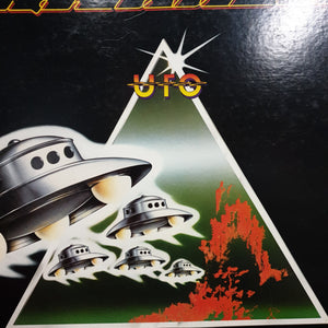 UFO - HIGH LEVEL CUT (GREEN COLOURED) (USED VINYL 1979 JAPANESE EX+/EX+)
