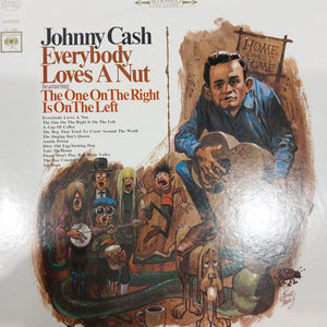 JOHNNY CASH - EVERYBODY LOVES A NUT (USED VINYL 1972 U.S. M- EX+)