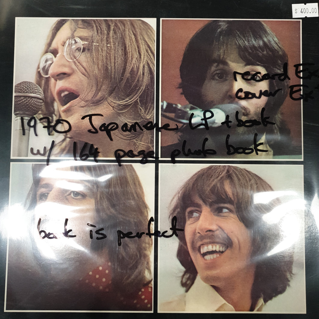 BEATLES - LET IT BE (BOOKLET AND LP) (USED VINYL 1970 JAPANESE EX/EX+)