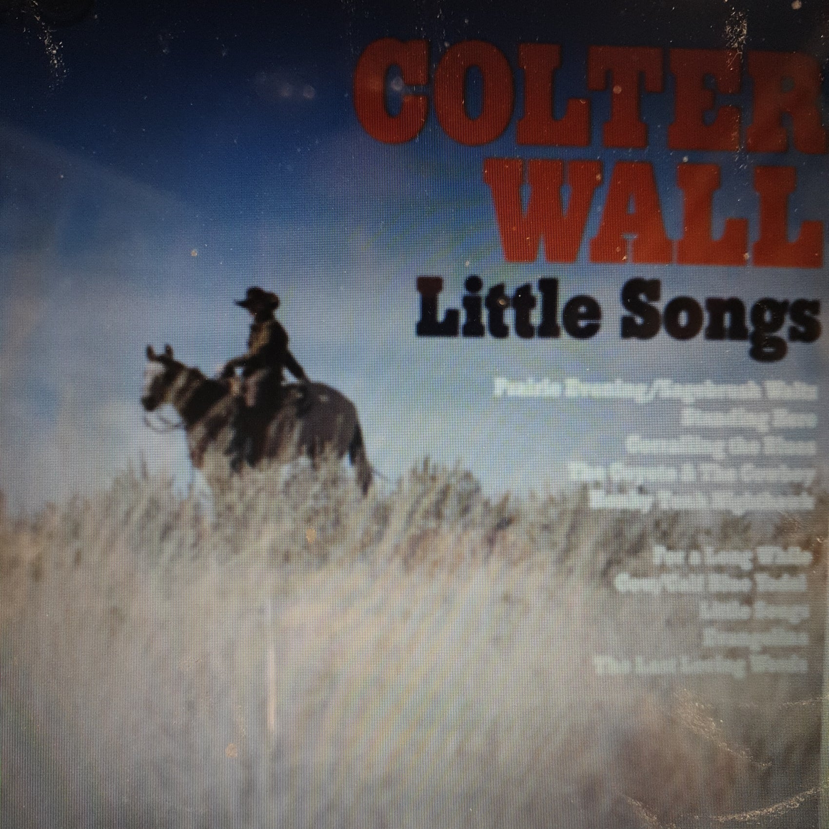 COLTER WALL - LITTLE SONGS VINYL