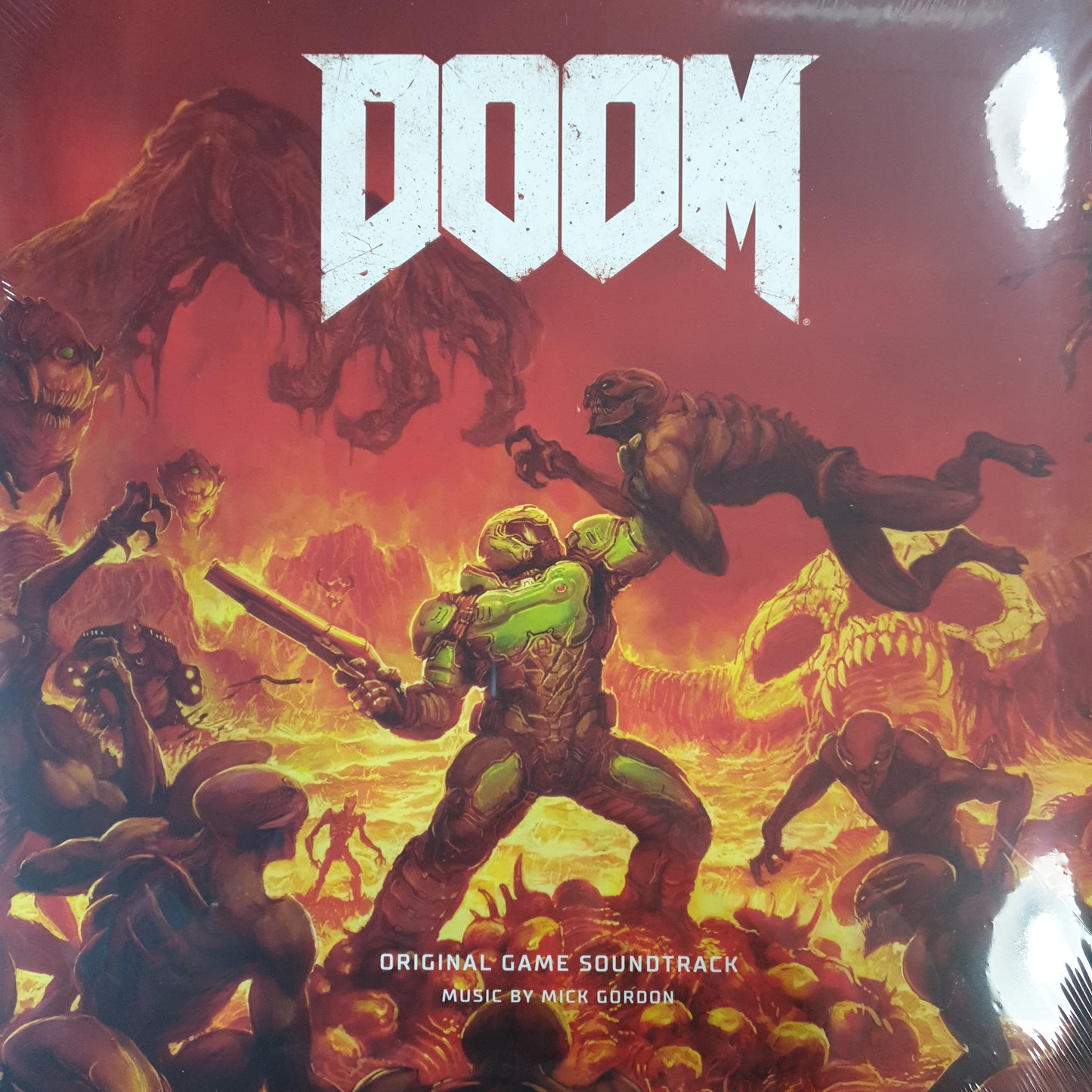 VARIOUS ARTISTS - DOOM ORIGINAL GAME SOUNDTRACK (RED COLOURED) (2LP) VINYL