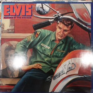 ELVIS PRESLEY - RETURN OF THE ROCKER (USED VINYL 1986 GERMAN EX+ EX+)