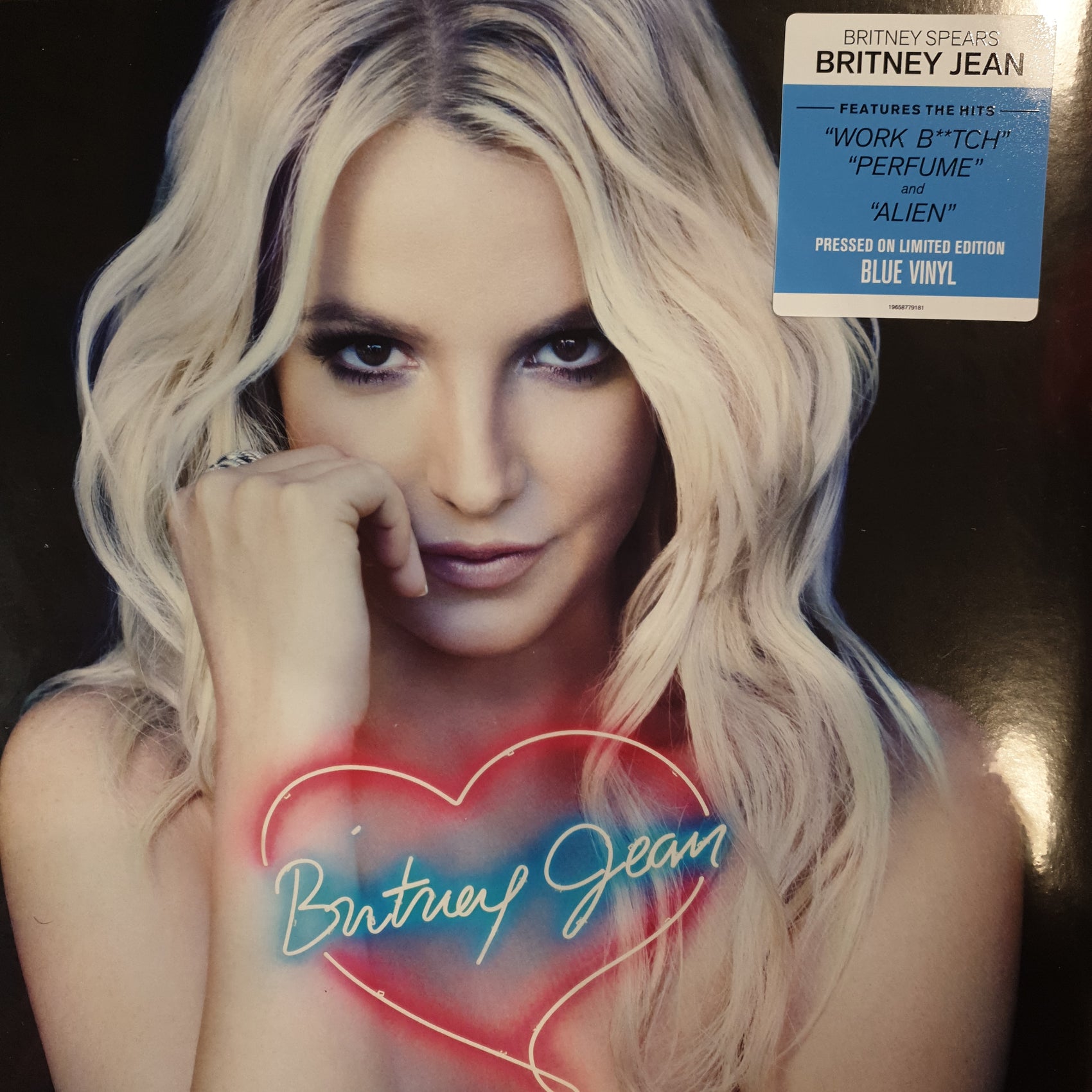 BRITNEY SPEARS - BRITNEY JEAN (BLUE COLOURED) VINYL
