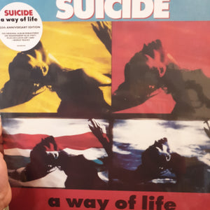 SUICIDE - A WAY OF LIFE (BLUE COLOURED) VINYL