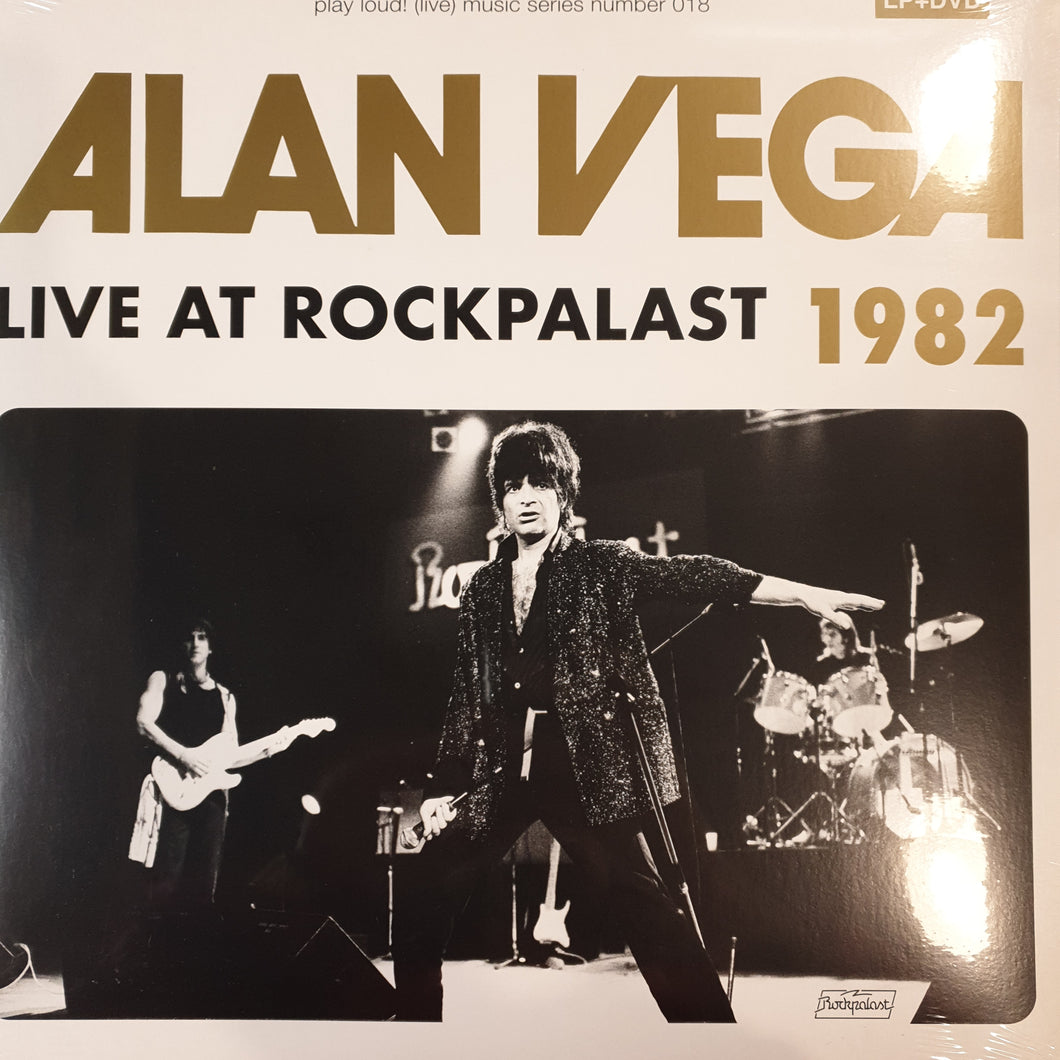 ALAN VEGA - LIVE AT ROCKPALAST 1982 (LP + DVD) VINYL