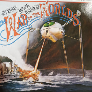 JEFF WAYNE - MUSICAL VERSION OF THE WAR OF THE WORLDS (2LP) (USED VINYL 1978 AUS EX+/EX+)