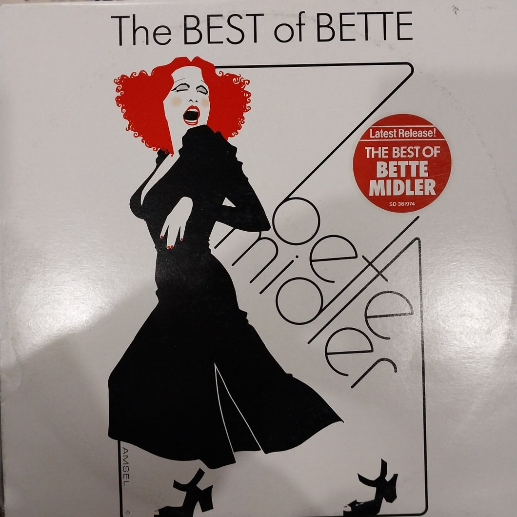 BETTE MIDLER - BEST OF (USED VINYL 1978 AUS EX+ EX-)